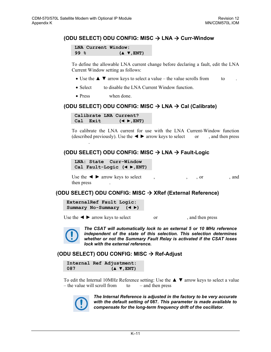 Comtech EF Data CDM-570 User Manual | Page 473 / 512