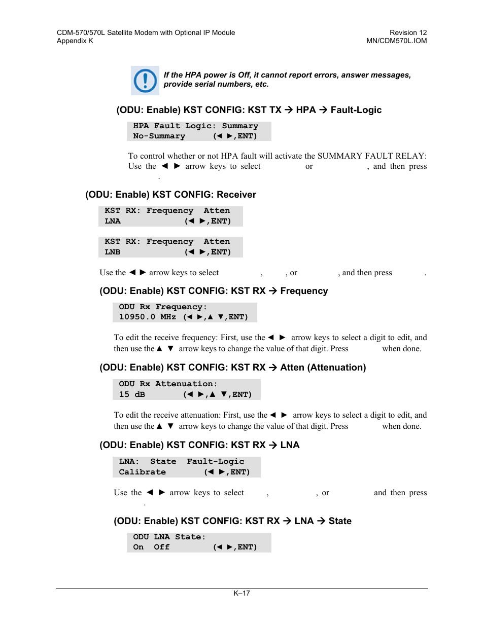 Comtech EF Data CDM-570 User Manual | Page 479 / 512