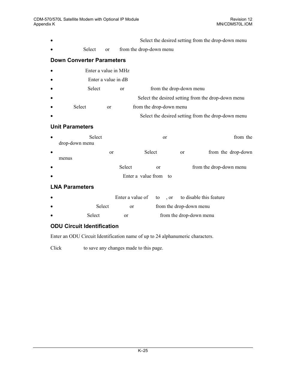 Comtech EF Data CDM-570 User Manual | Page 487 / 512