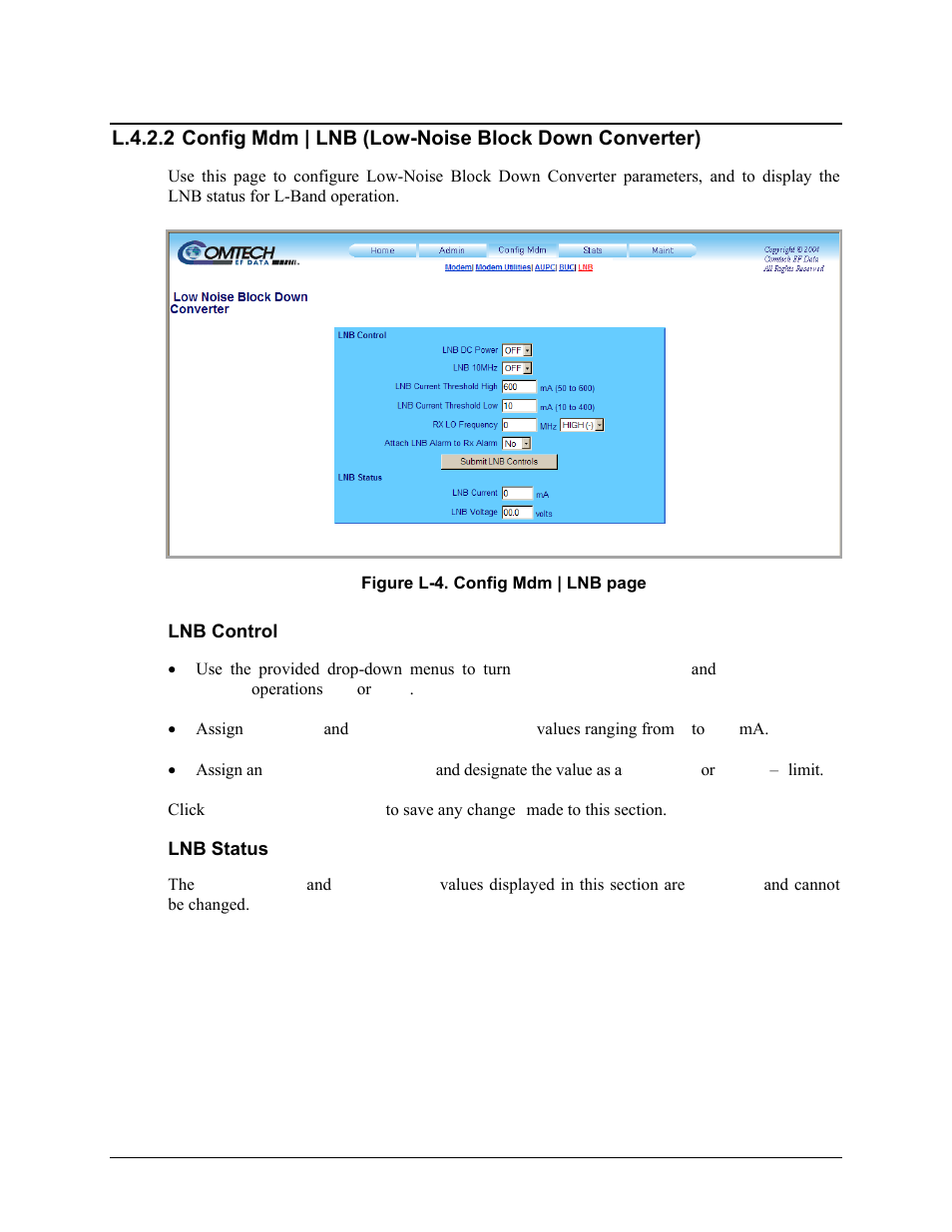 Comtech EF Data CDM-570 User Manual | Page 506 / 512