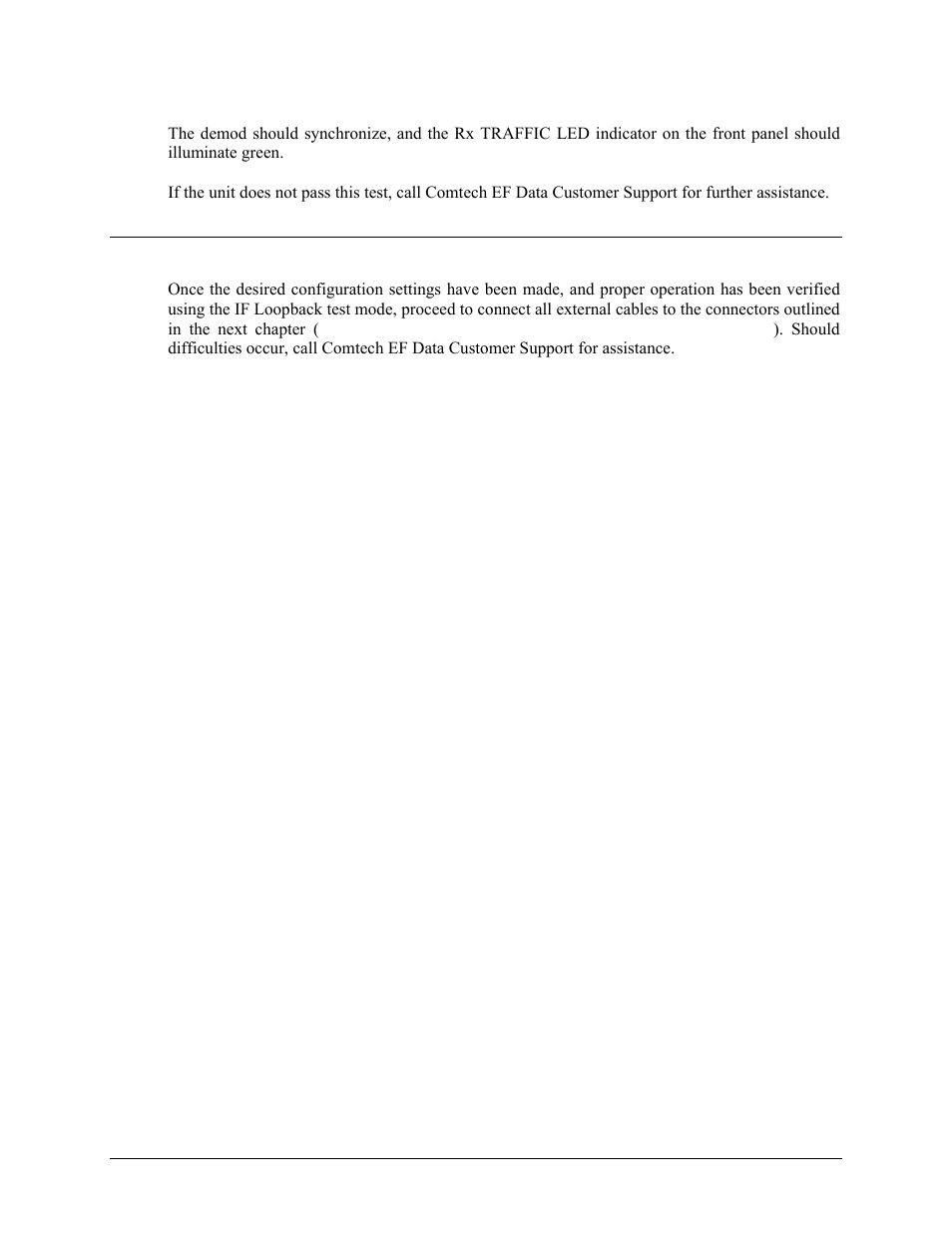 5 connecting external cables | Comtech EF Data CDM-570 User Manual | Page 64 / 512
