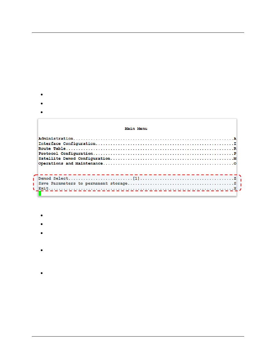 2 cli menu screens, 1 common interface selections/field | Comtech EF Data CDD-562AL User Manual | Page 105 / 240