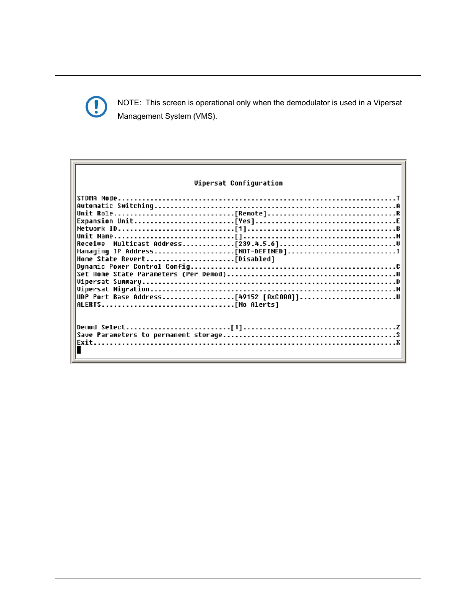 5 vipersat configuration screen | Comtech EF Data CDD-562AL User Manual | Page 130 / 240