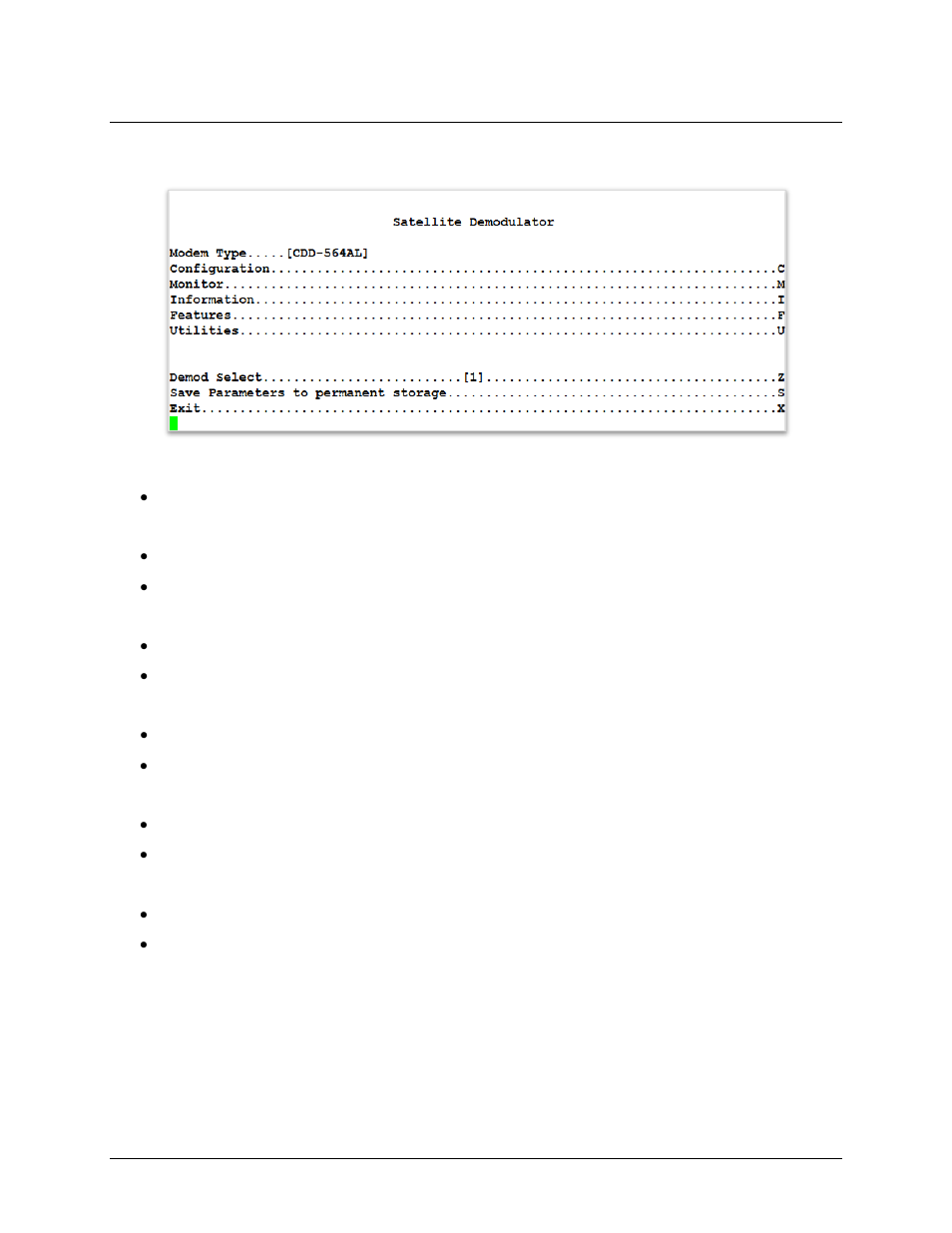 6 satellite demod configuration screen | Comtech EF Data CDD-562AL User Manual | Page 131 / 240