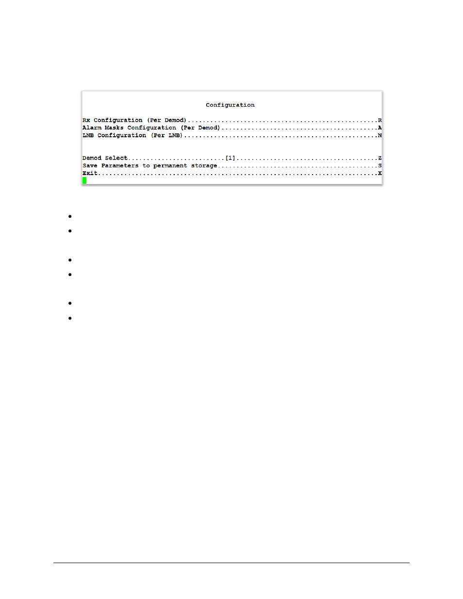 1 configuration screen | Comtech EF Data CDD-562AL User Manual | Page 132 / 240