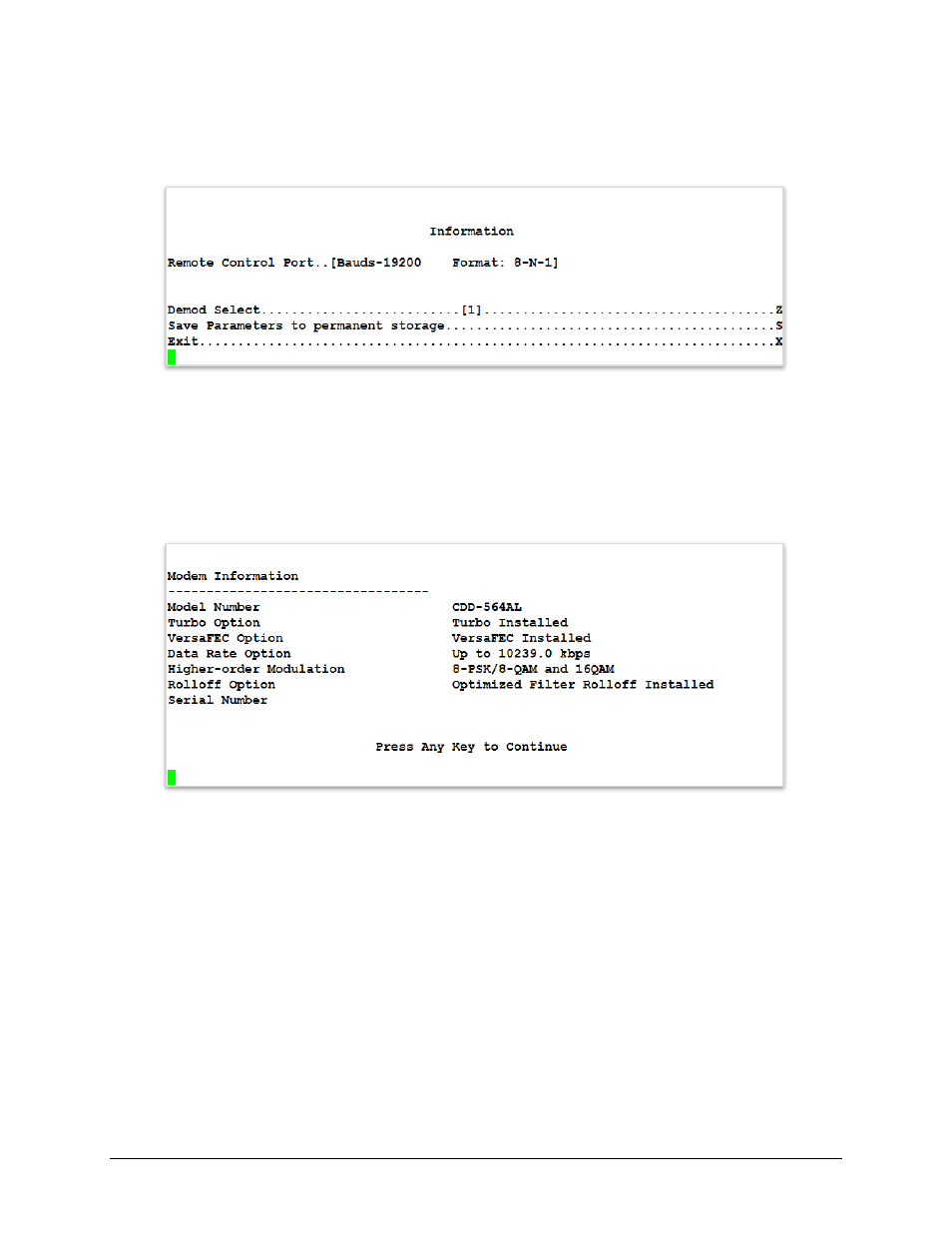 Comtech EF Data CDD-562AL User Manual | Page 141 / 240