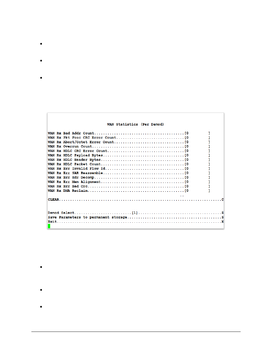 3 wan statistics screen | Comtech EF Data CDD-562AL User Manual | Page 157 / 240
