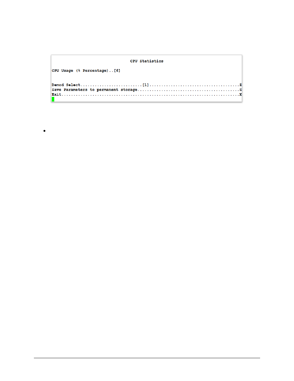 4 cpu statistics screen | Comtech EF Data CDD-562AL User Manual | Page 159 / 240