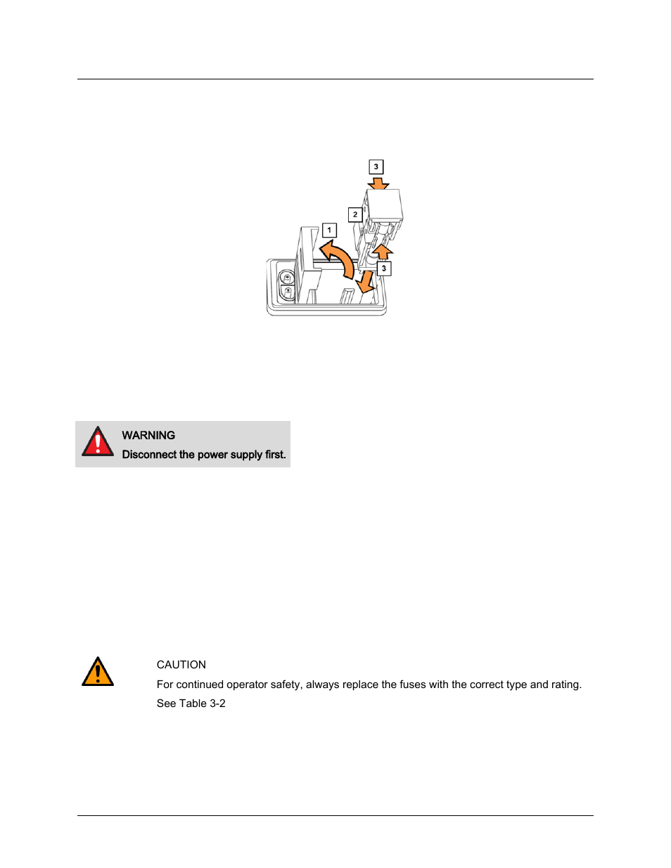 2 dc operation – replacing fuses | Comtech EF Data CDD-562AL User Manual | Page 54 / 240
