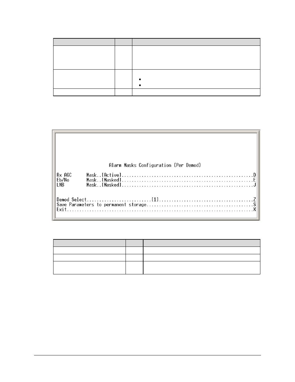 2 alarm masks configuration (per demod) page | Comtech EF Data CDD-562L User Manual | Page 135 / 254