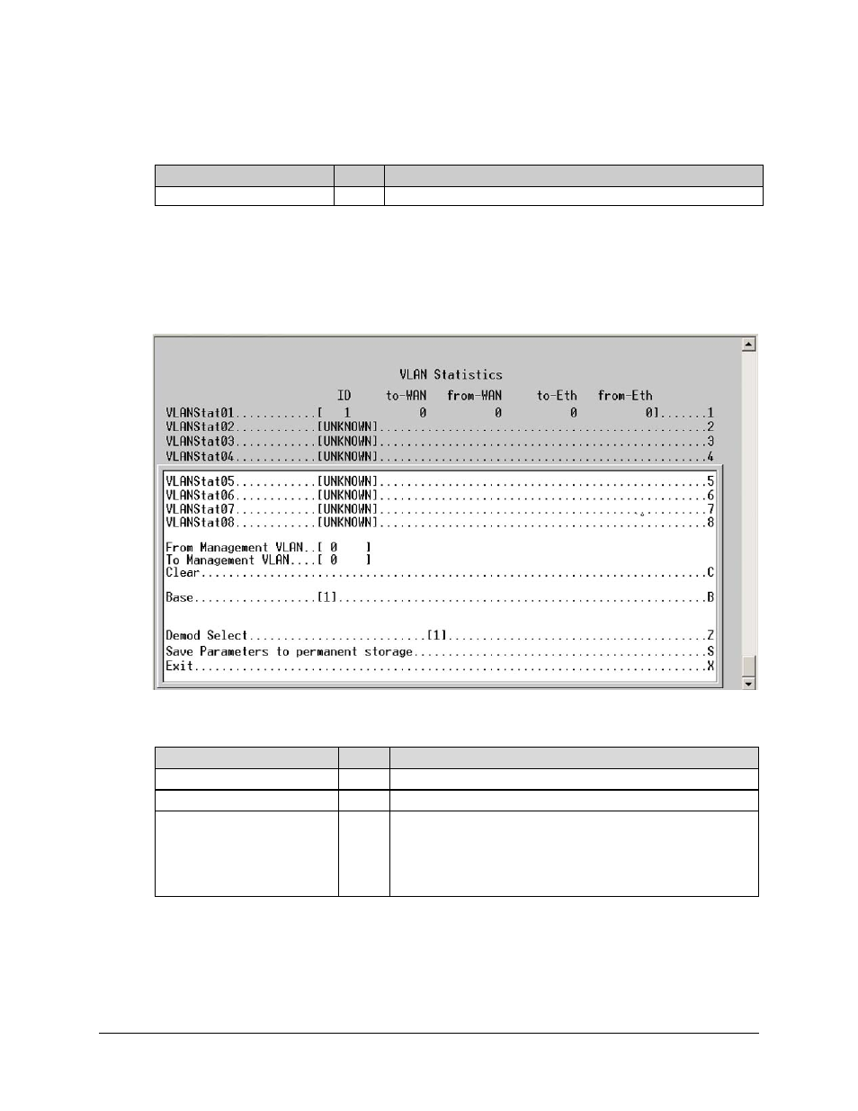 4 vlan statistics page | Comtech EF Data CDD-562L User Manual | Page 154 / 254