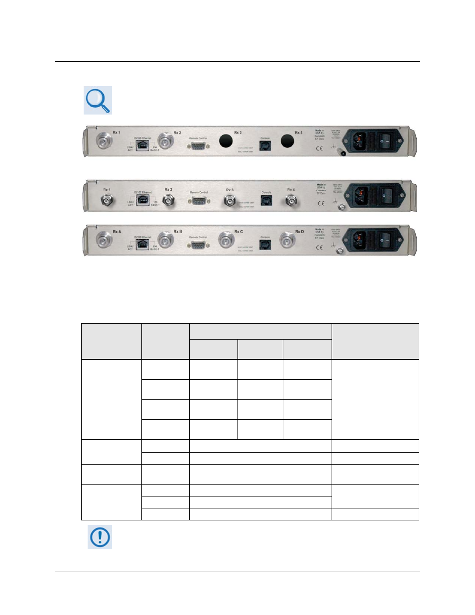 2 rear panel | Comtech EF Data CDD-562L User Manual | Page 33 / 254
