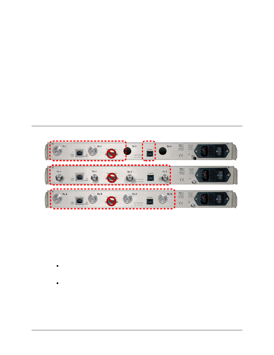 Chapter 3. rear panel connector pinouts, 1 cdd-56x rear panel overview | Comtech EF Data CDD-562L User Manual | Page 47 / 254