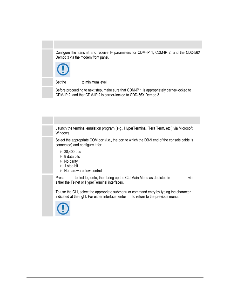 3 transmit and receive if configuration | Comtech EF Data CDD-562L User Manual | Page 95 / 254