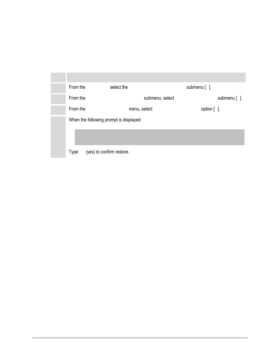 5 restoring factory default configuration | Comtech EF Data CDD-562L User Manual | Page 97 / 254
