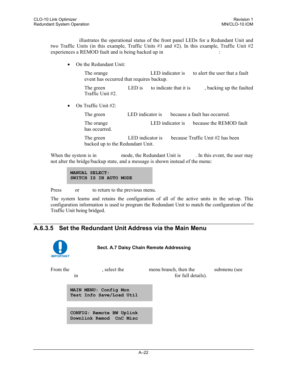 Comtech EF Data CLO-10 User Manual | Page 106 / 134