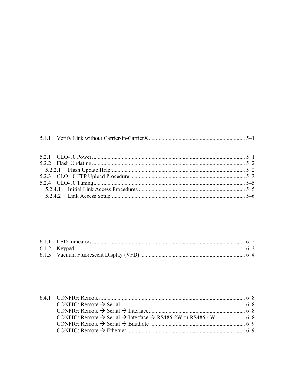 Comtech EF Data CLO-10 User Manual | Page 15 / 134