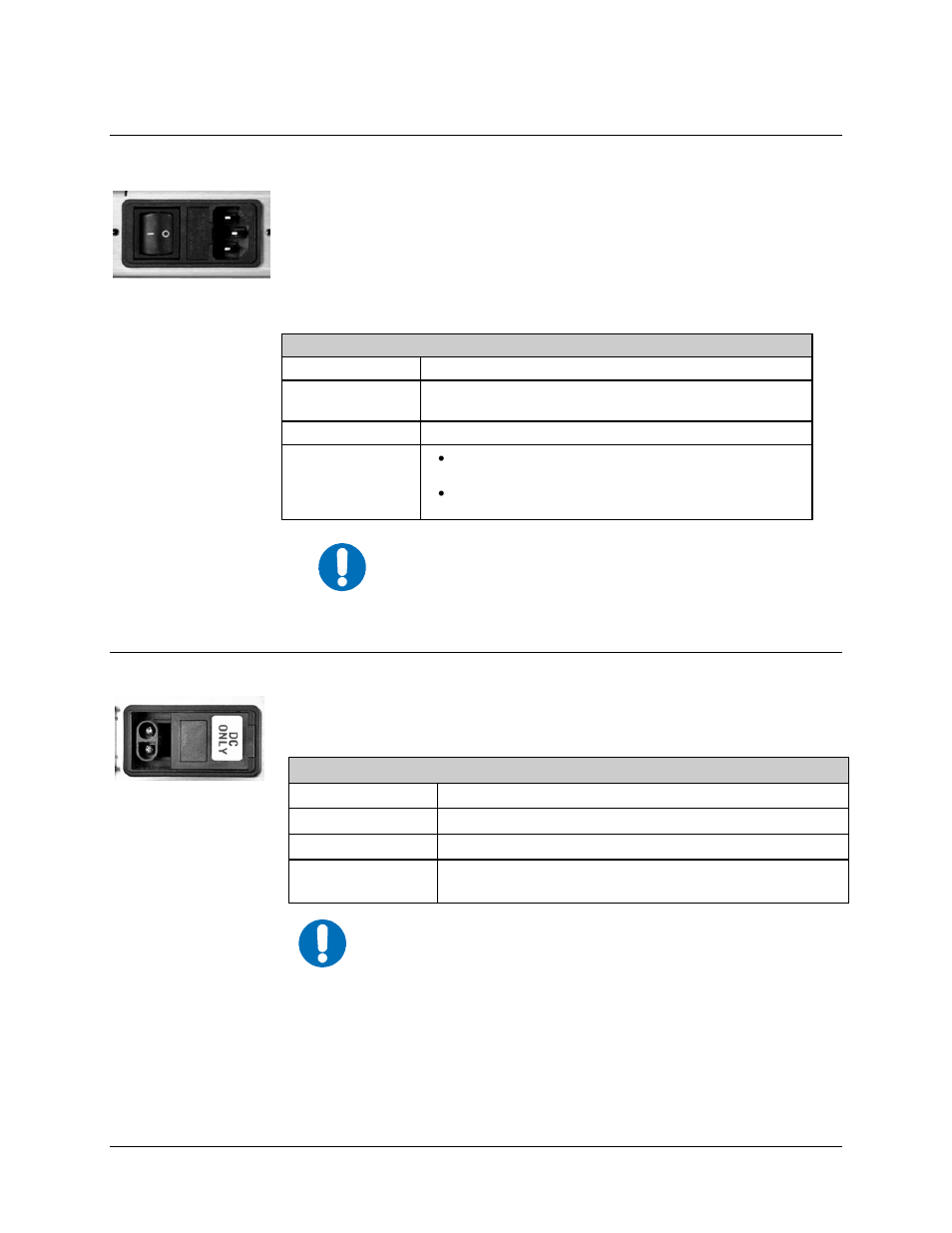 7 iec line input (ac power) connector, 8 dc power connector | Comtech EF Data CLO-10 User Manual | Page 47 / 134