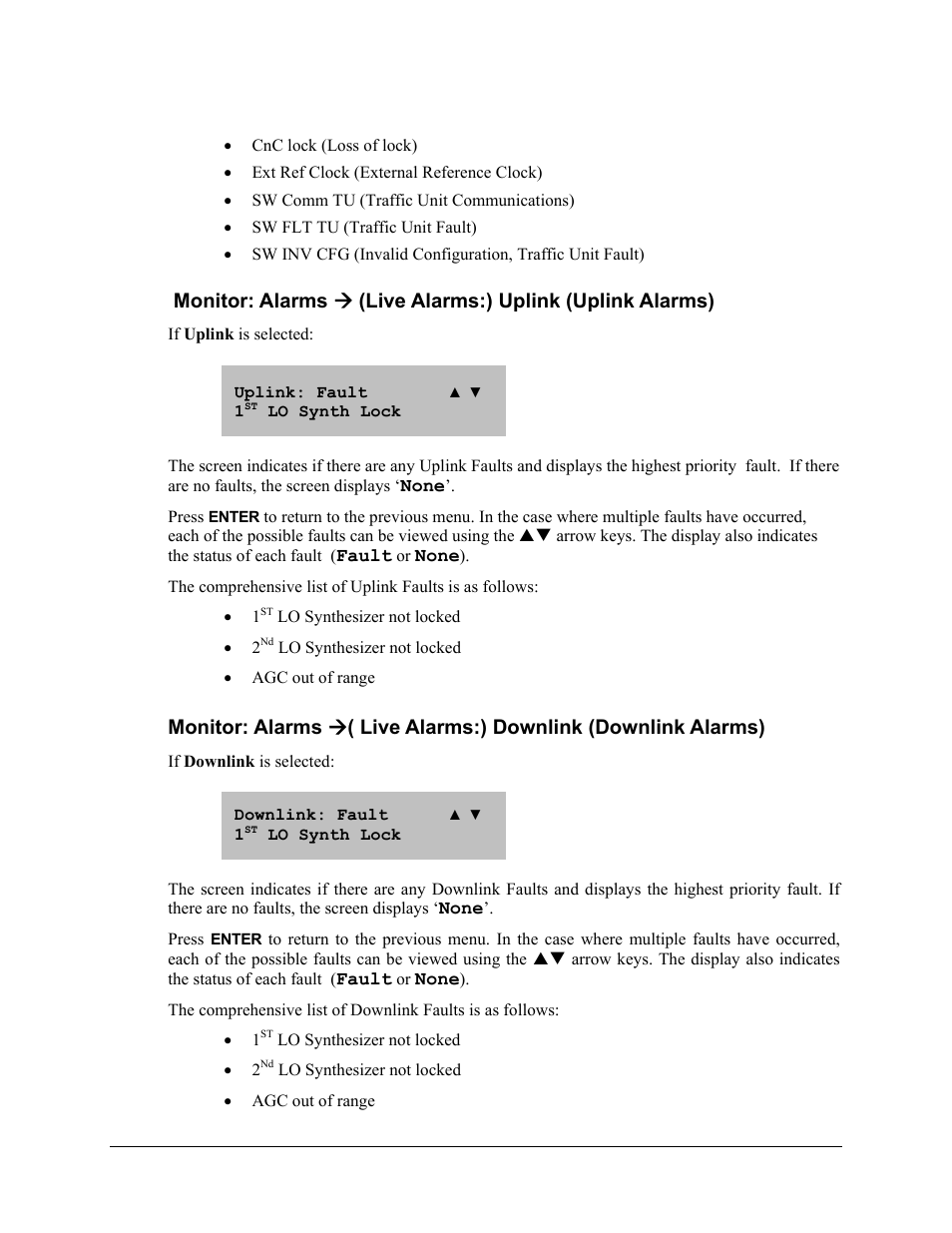 Comtech EF Data CLO-10 User Manual | Page 72 / 134