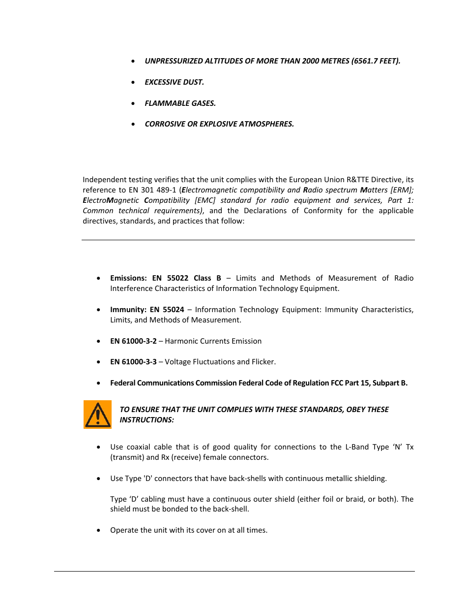 Comtech EF Data MCED-100 User Manual | Page 13 / 96