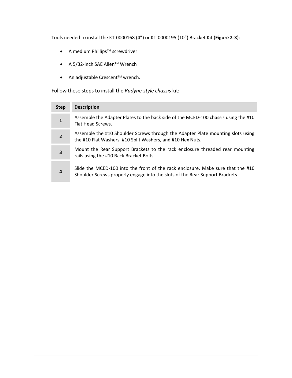 Comtech EF Data MCED-100 User Manual | Page 35 / 96