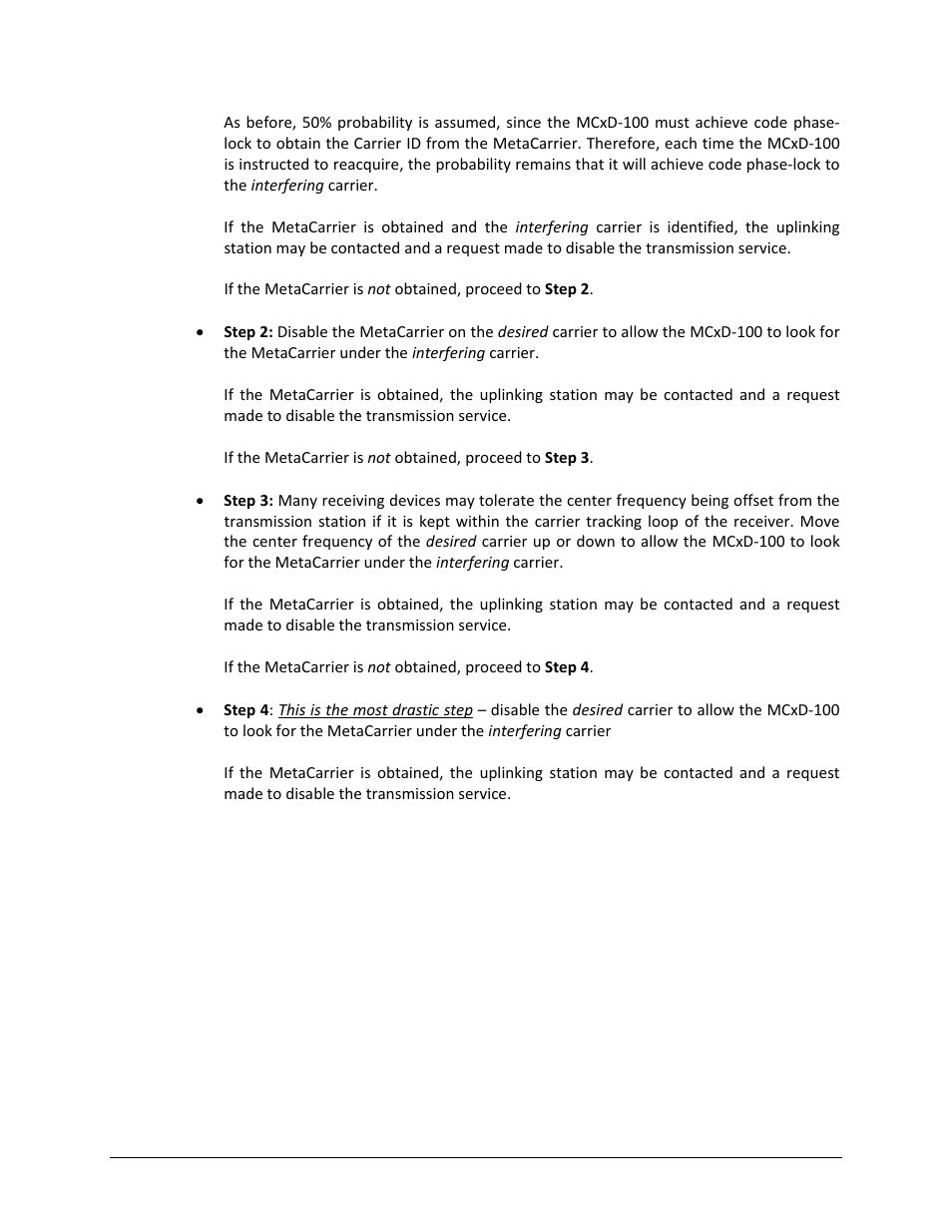 Comtech EF Data MCED-100 User Manual | Page 93 / 96