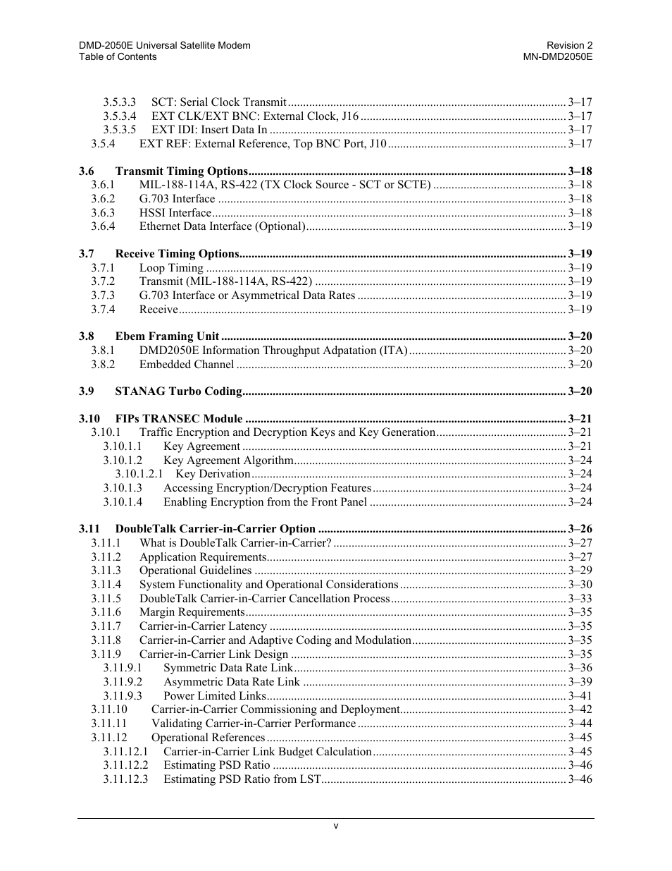 Comtech EF Data DMD-2050E User Manual | Page 13 / 342