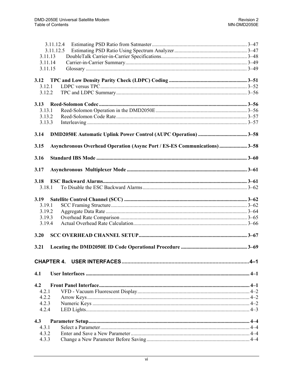 Comtech EF Data DMD-2050E User Manual | Page 14 / 342