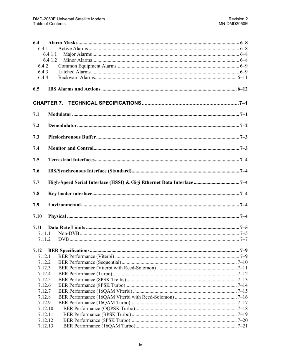 Comtech EF Data DMD-2050E User Manual | Page 17 / 342
