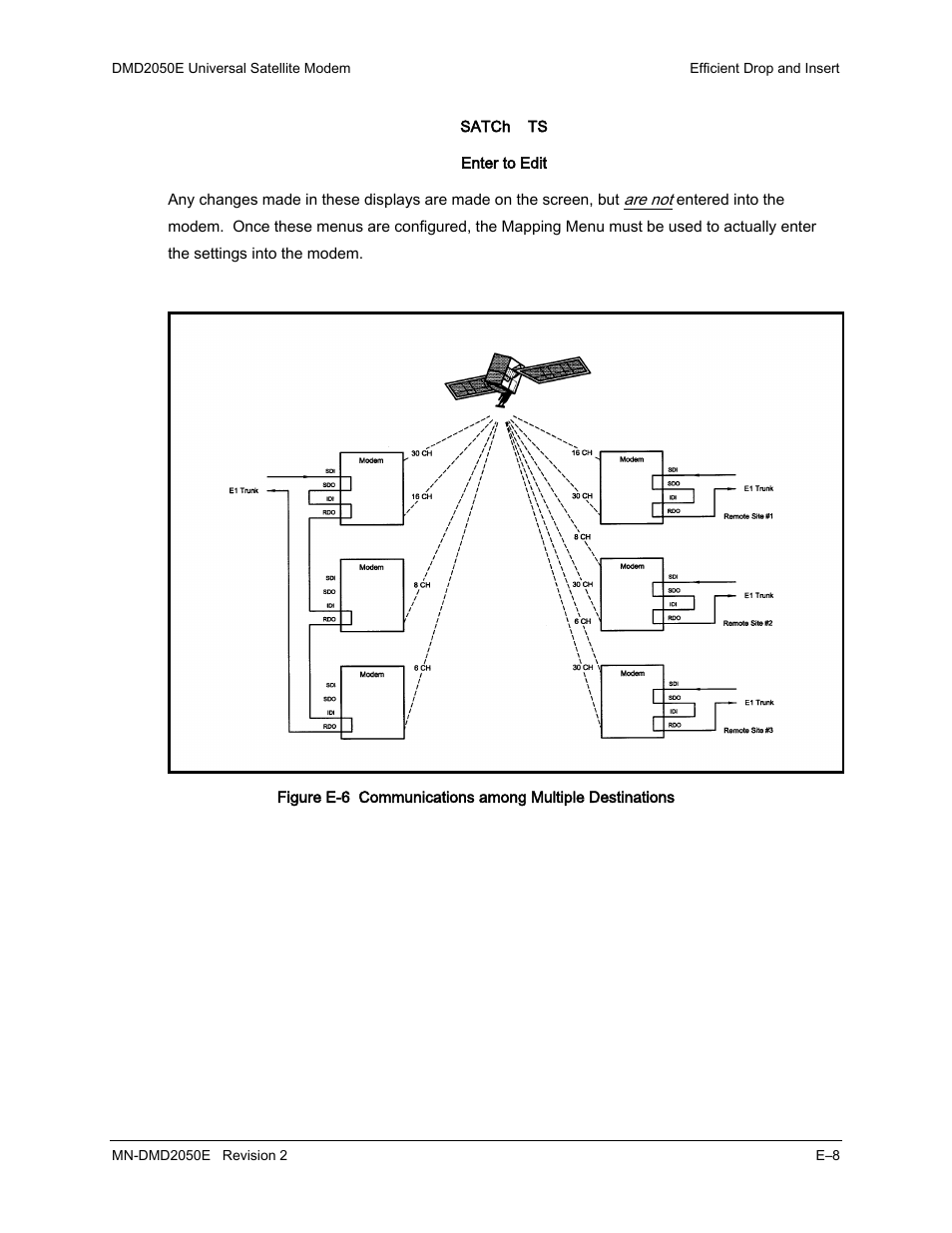 Comtech EF Data DMD-2050E User Manual | Page 250 / 342