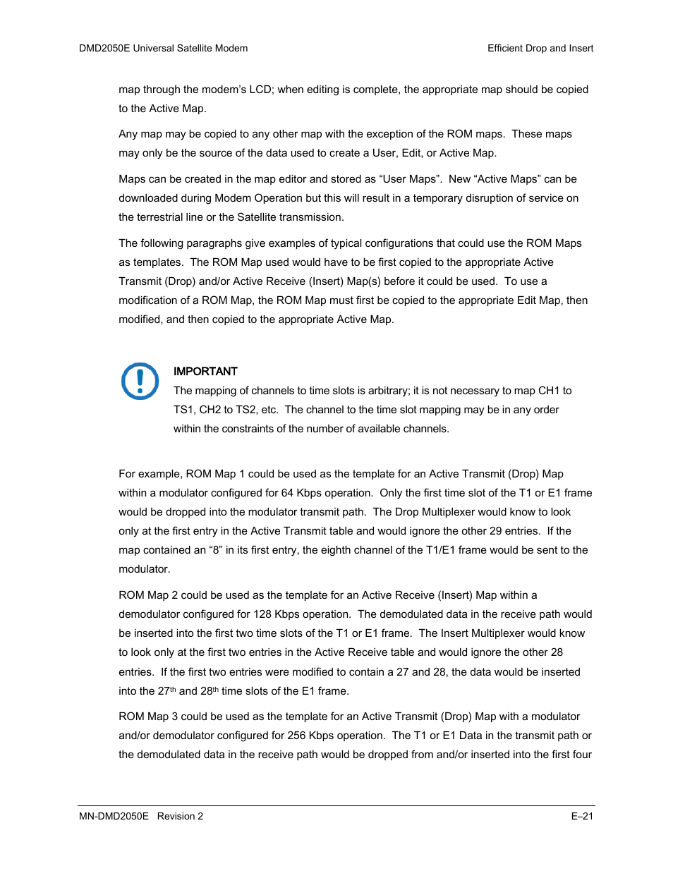 Comtech EF Data DMD-2050E User Manual | Page 263 / 342