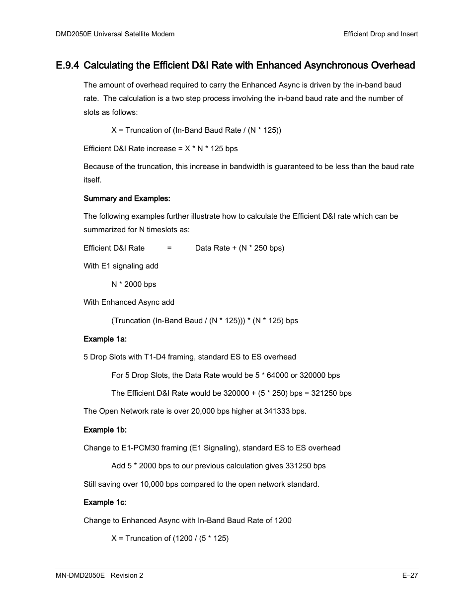 Comtech EF Data DMD-2050E User Manual | Page 269 / 342