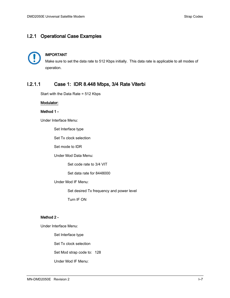 I.2.1 operational case examples | Comtech EF Data DMD-2050E User Manual | Page 295 / 342