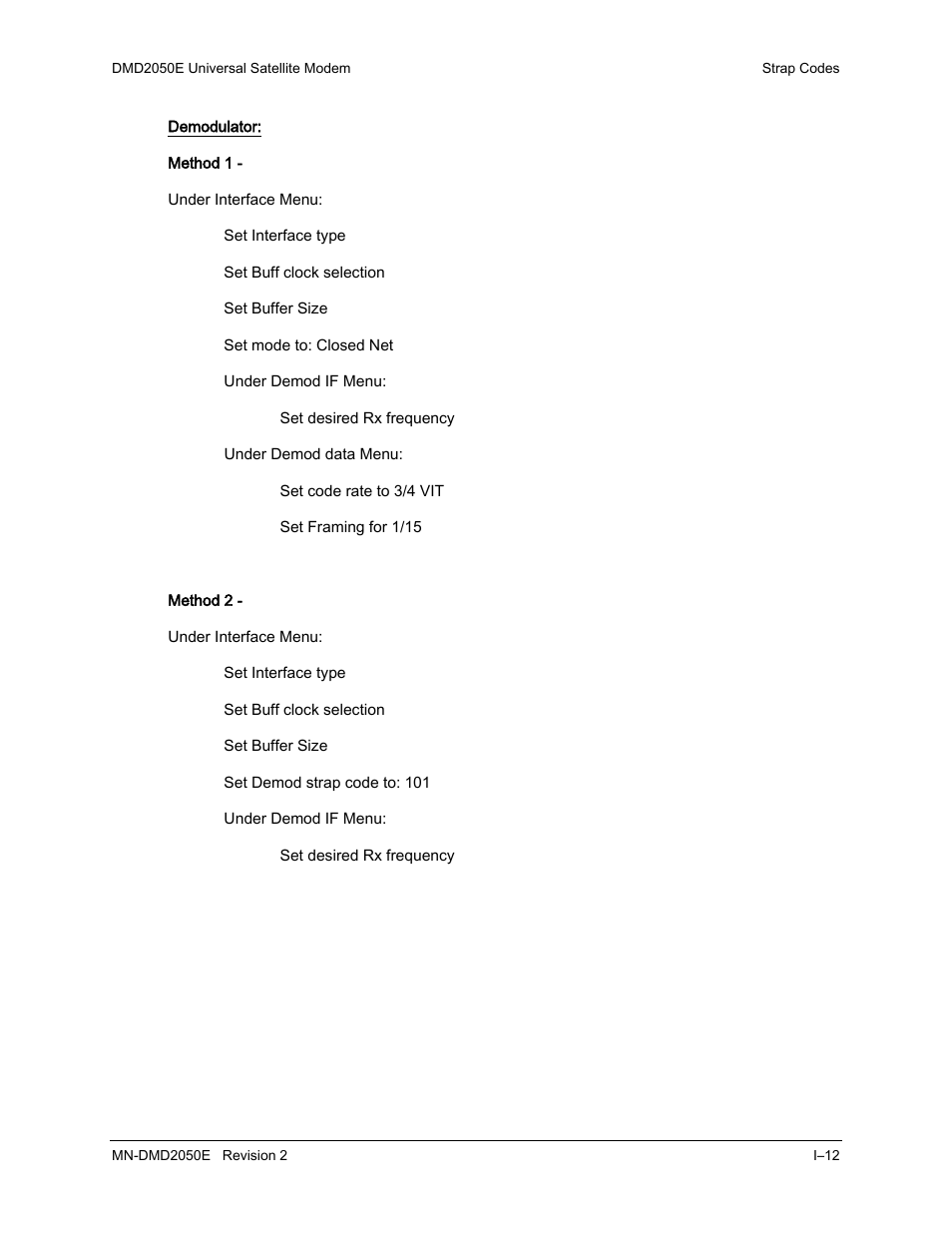 Comtech EF Data DMD-2050E User Manual | Page 300 / 342