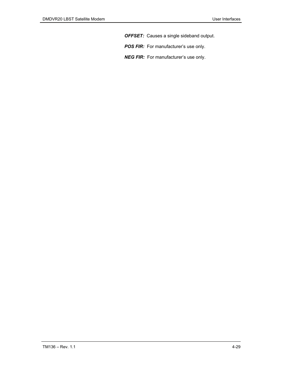 Comtech EF Data DMDVR20 LBST Rev 1.1 User Manual | Page 66 / 117