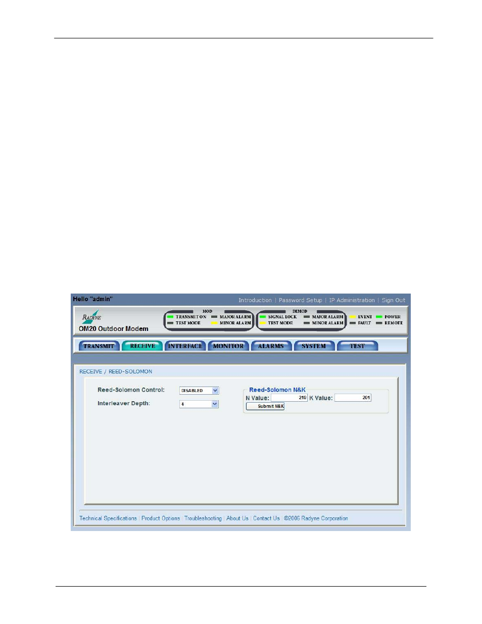 Comtech EF Data OM20 User Manual | Page 108 / 220