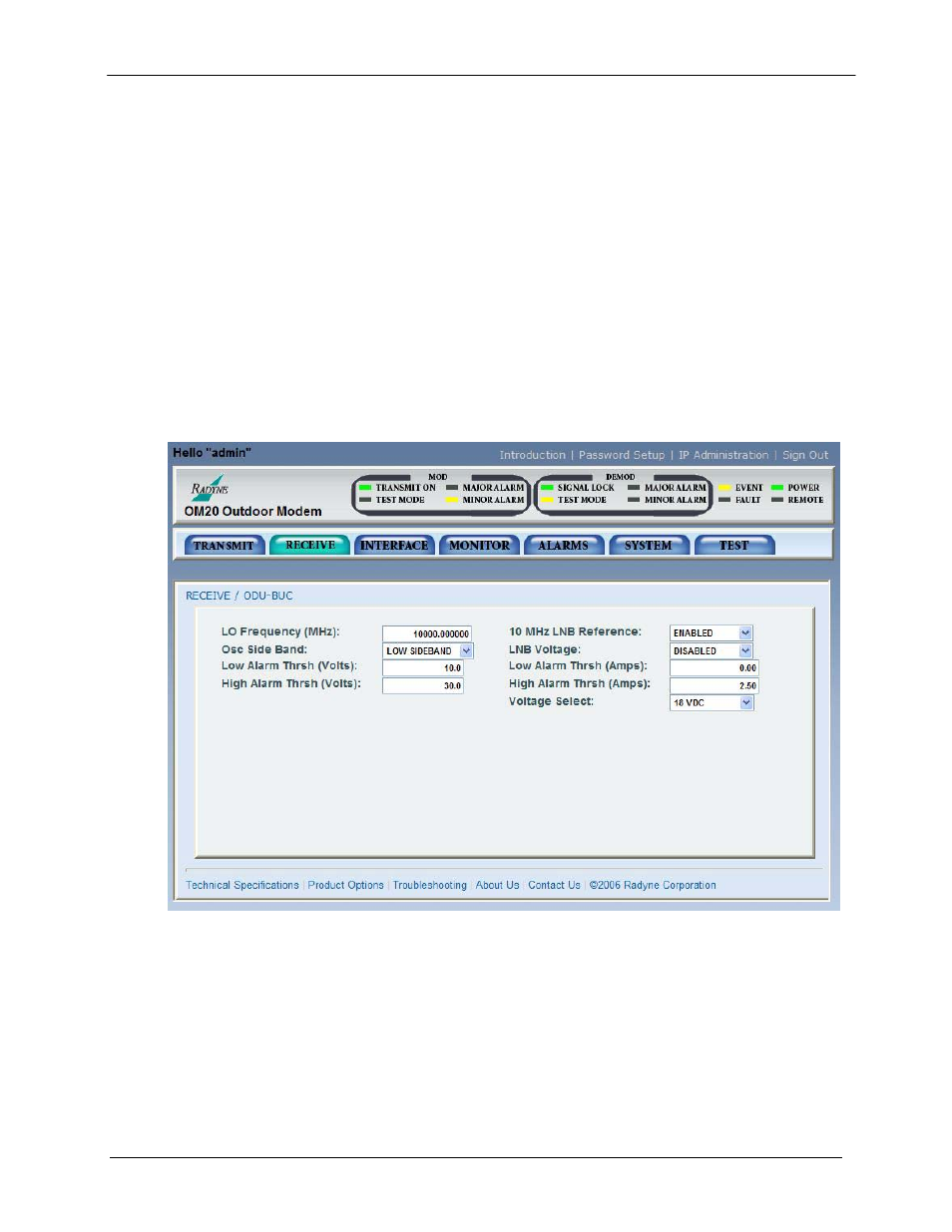 Comtech EF Data OM20 User Manual | Page 109 / 220