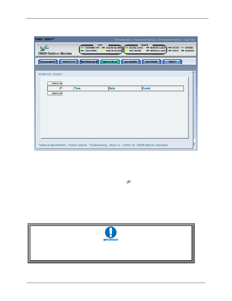 Comtech EF Data OM20 User Manual | Page 122 / 220