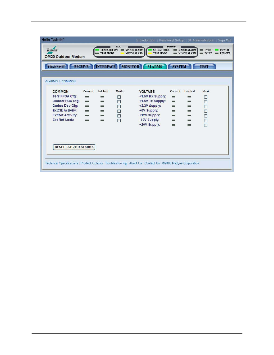 Comtech EF Data OM20 User Manual | Page 128 / 220