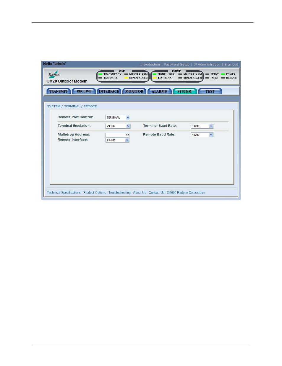 Comtech EF Data OM20 User Manual | Page 130 / 220