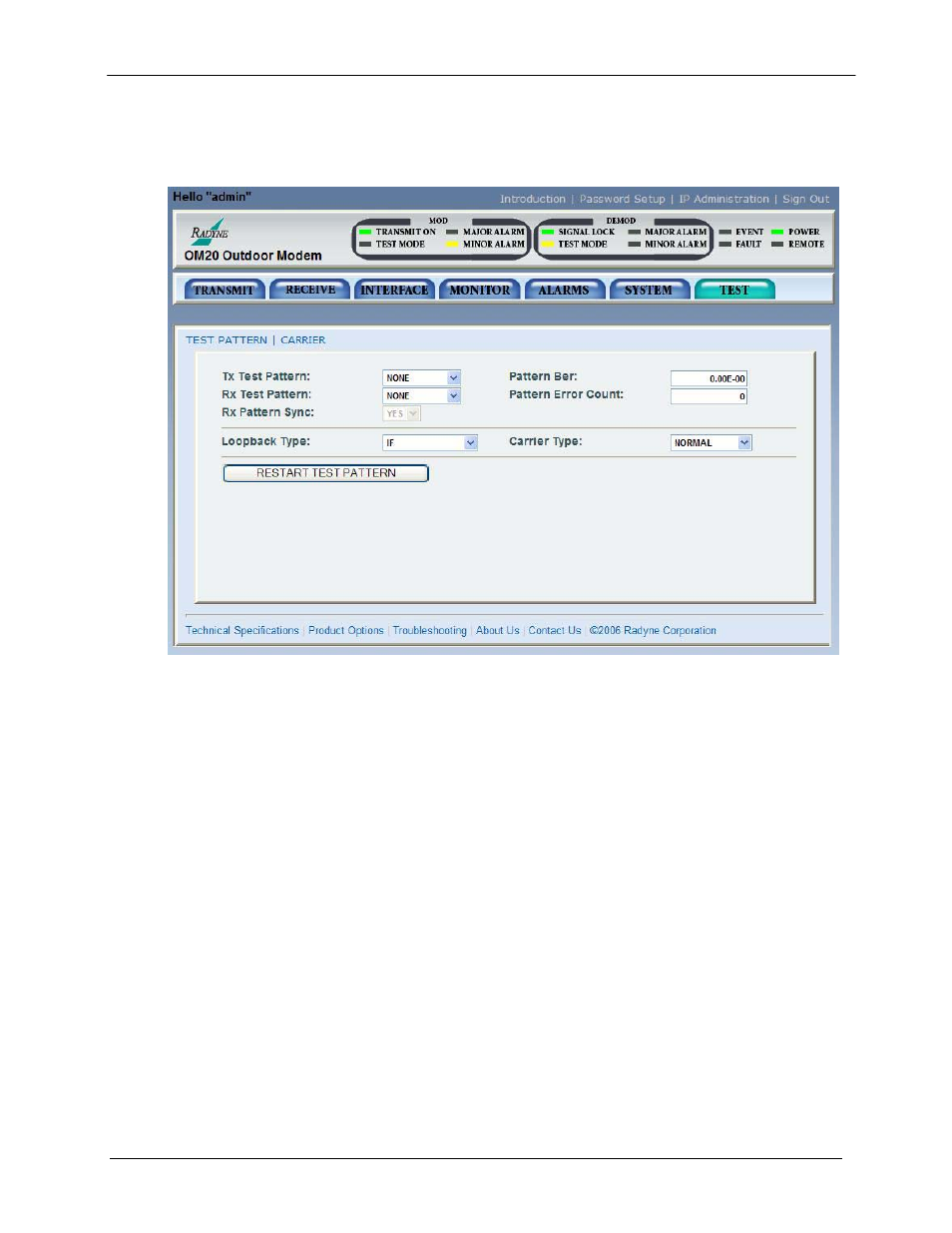 Comtech EF Data OM20 User Manual | Page 133 / 220