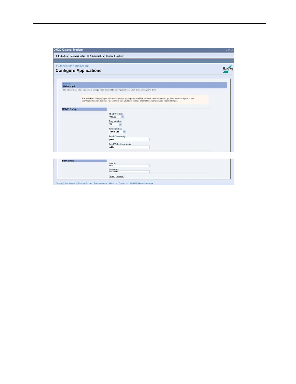 Comtech EF Data OM20 User Manual | Page 86 / 220