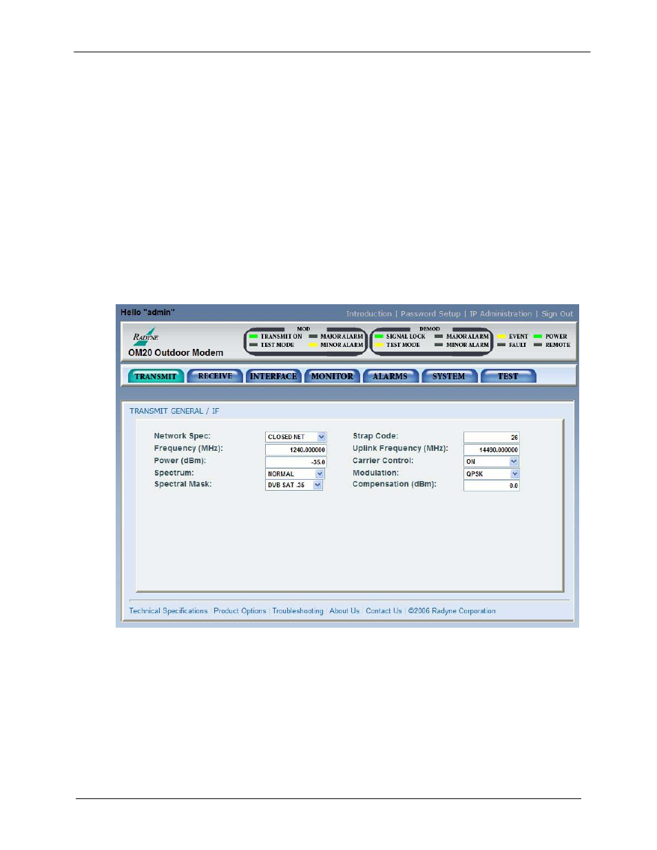 Comtech EF Data OM20 User Manual | Page 90 / 220