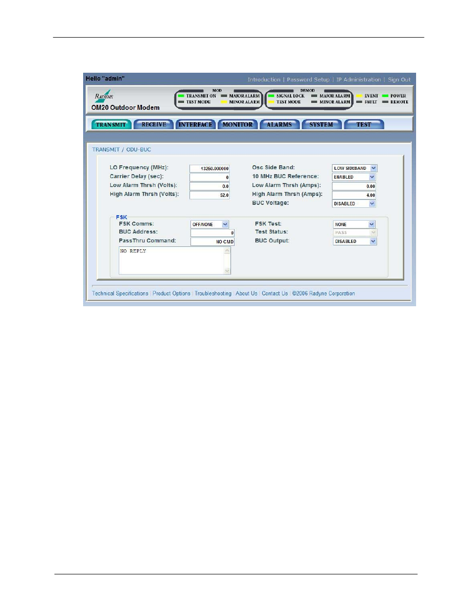 Comtech EF Data OM20 User Manual | Page 96 / 220