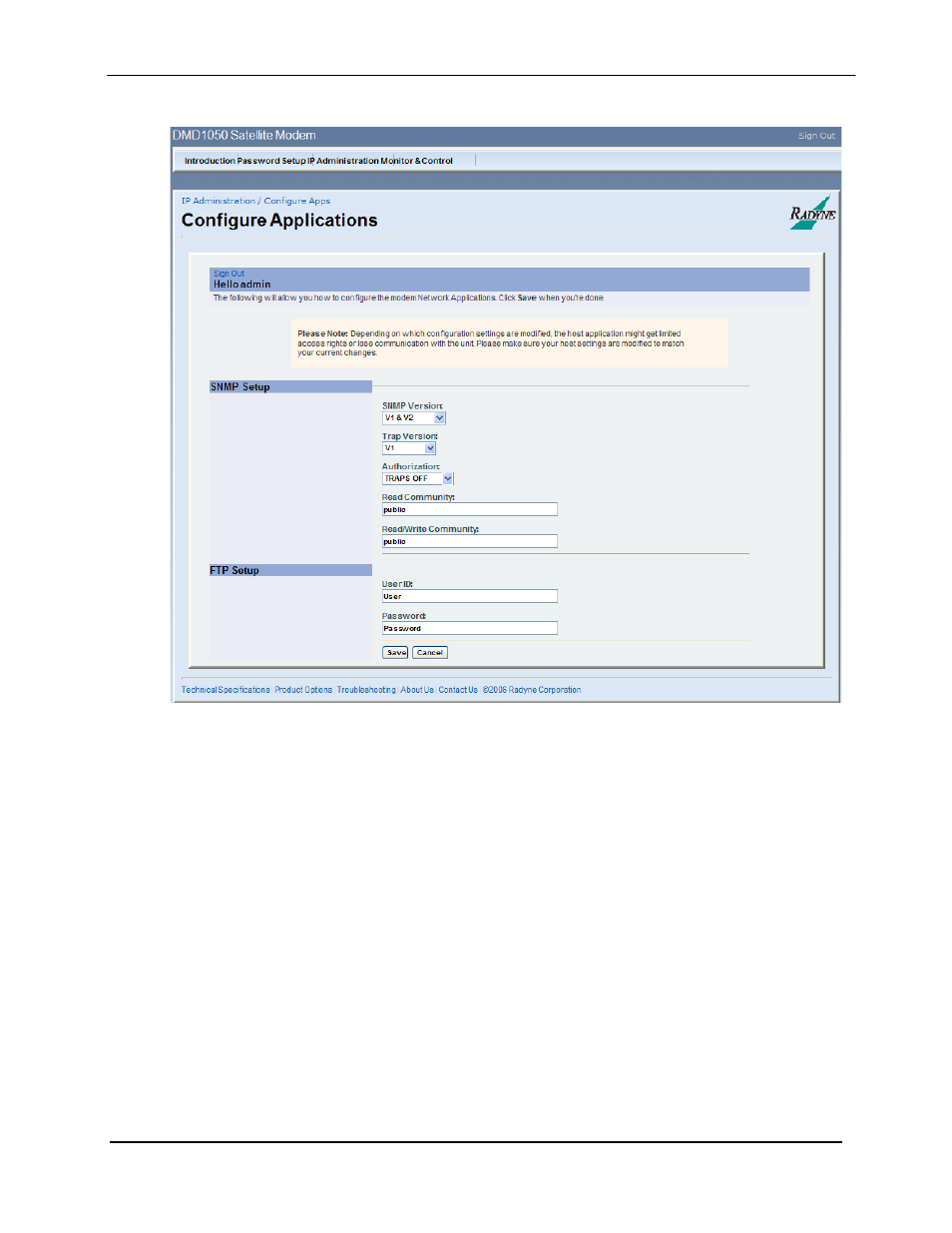 Comtech EF Data DMD1050 User Manual | Page 105 / 188