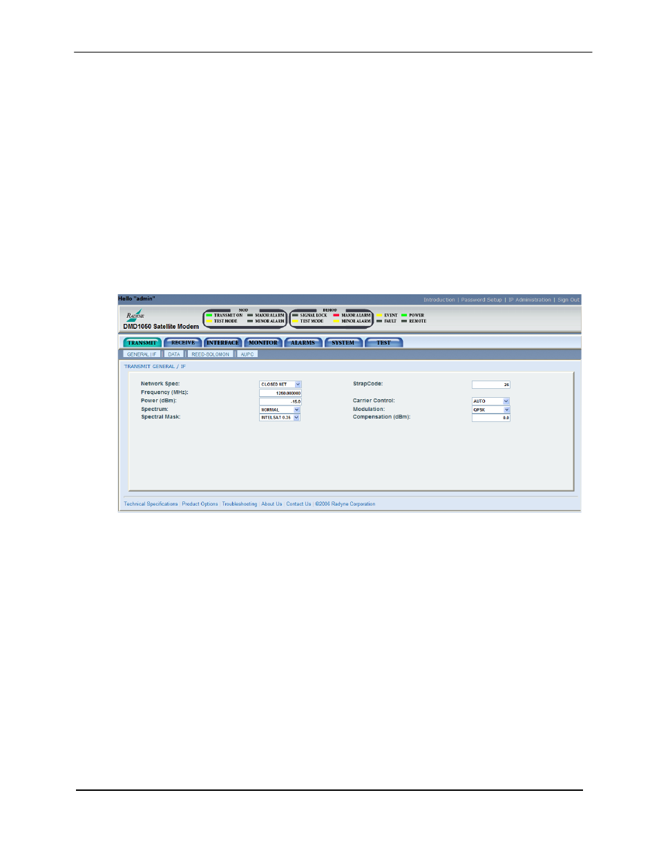 Comtech EF Data DMD1050 User Manual | Page 108 / 188