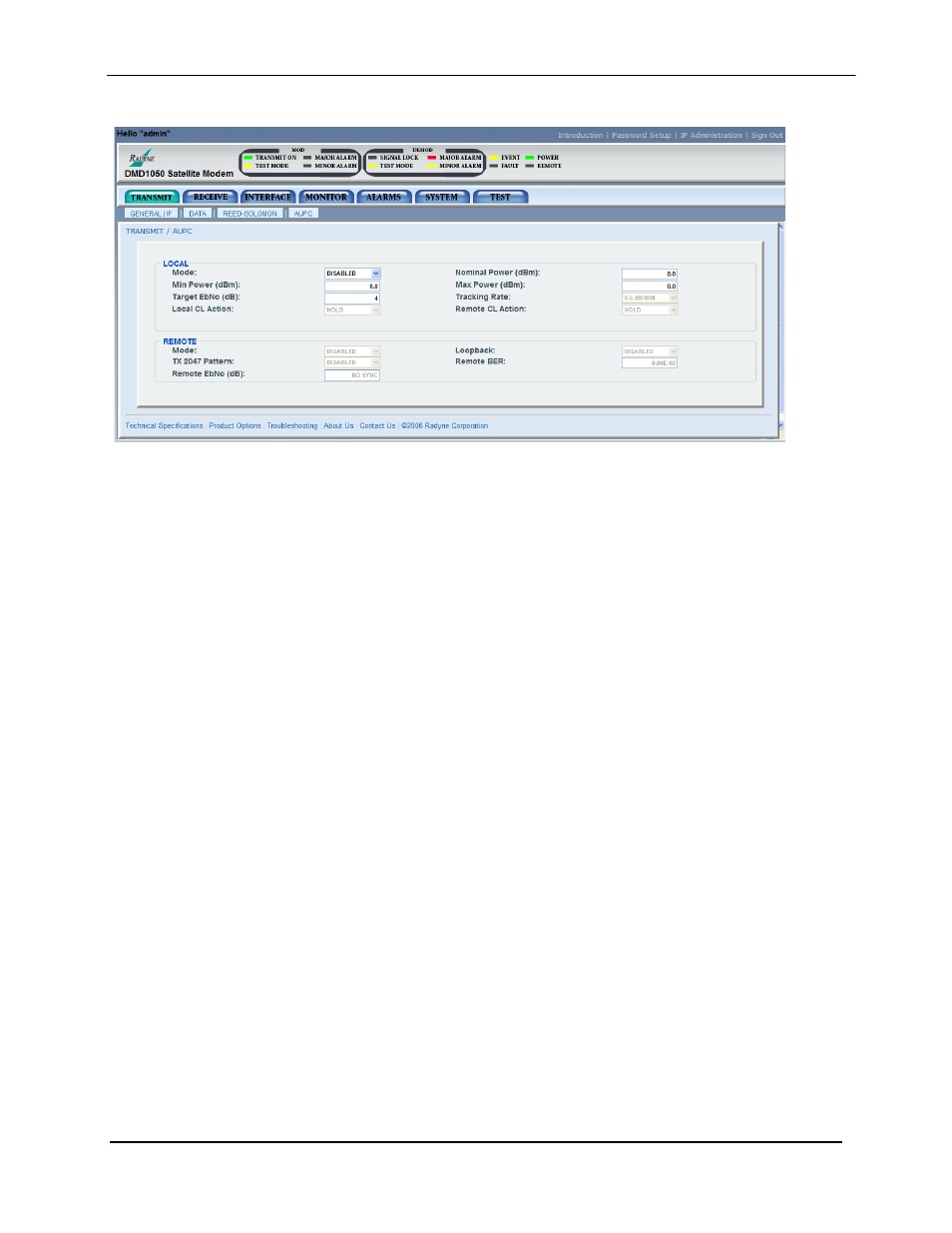 Comtech EF Data DMD1050 User Manual | Page 113 / 188
