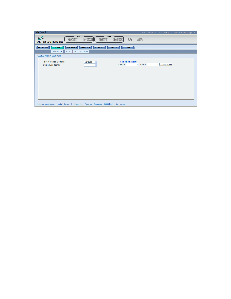 Comtech EF Data DMD1050 User Manual | Page 121 / 188