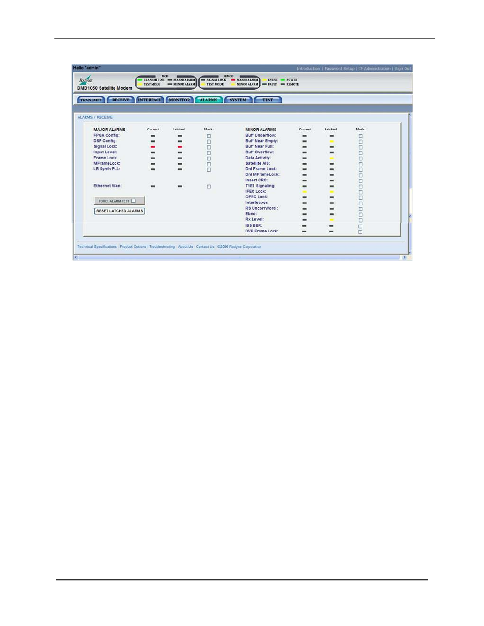 Comtech EF Data DMD1050 User Manual | Page 133 / 188