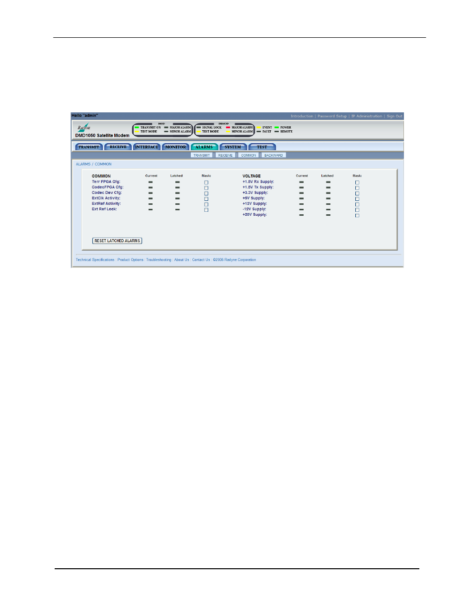 Comtech EF Data DMD1050 User Manual | Page 135 / 188